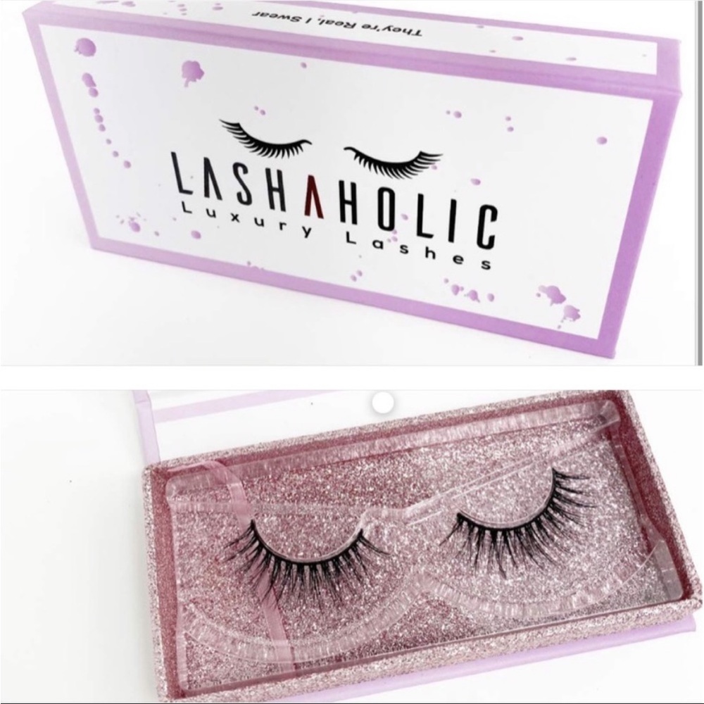 Lashaholic Luxury Lashes They’re Real I Swear. NWT